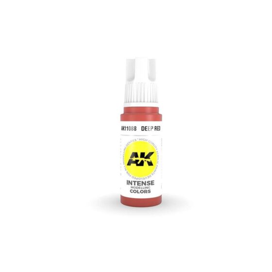 AK Interactive Deep Red 3rd Gen Acrylic (17ml) AK-11088 AK Interactive Deep Red 3rd Gen Acrylic (17ml) AK-11088