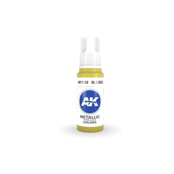AK Interactive Old Gold 3rd Gen Acrylic (17ml) AK-11192 AK Interactive Old Gold 3rd Gen Acrylic (17ml) AK-11192