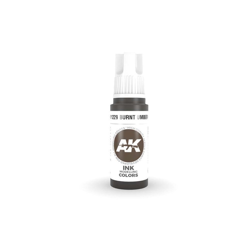 AK Interactive Burnt Umber Ink 3rd Gen (17ml) AK-11229 AK Interactive Burnt Umber Ink 3rd Gen (17ml) AK-11229
