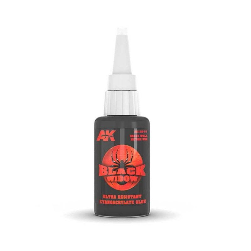 AK Interactive Black Widow CA Glue (20g) AK-12016 AK Interactive Black Widow CA Glue (20g) AK-12016