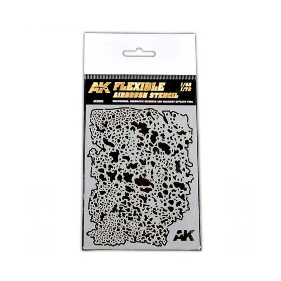 AK Interactive 1/48 Flexible Airbrush Stencil (1/72) AK-9080 AK Interactive 1/48 Flexible Airbrush Stencil (1/72) AK-9080