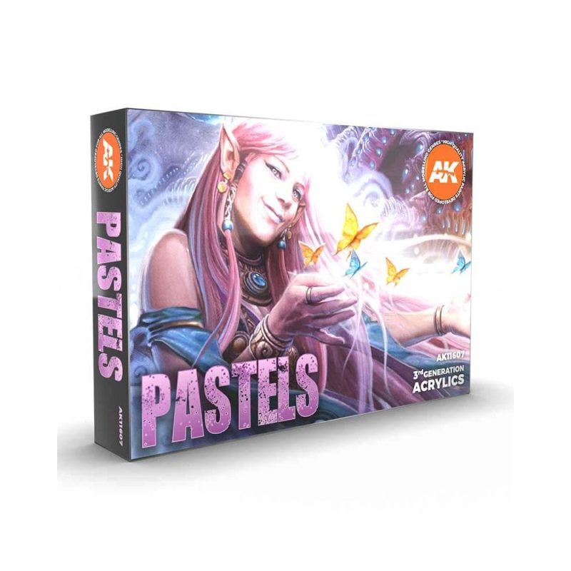 AK Interactive Pastel Colours 3rd Gen Acrylic Set AK-11607
