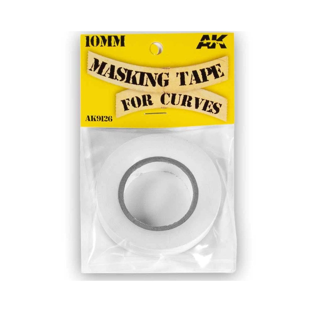 AK Interactive Masking Tape For Curves (10mm) AK-9126 AK Interactive Masking Tape For Curves (10mm) AK-9126