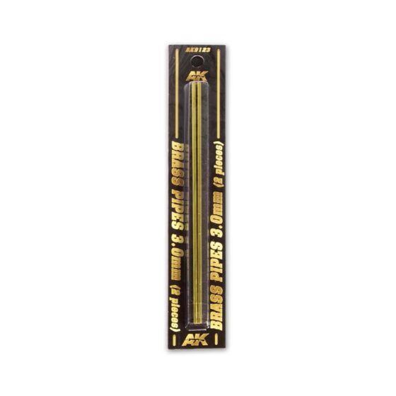 AK Interactive Brass Tube 3.0mm (2X) AK-9123