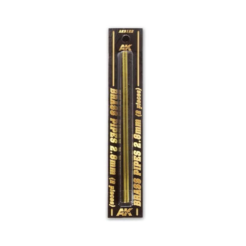 AK Interactive Brass Tube 2.8mm (2X) AK-9122