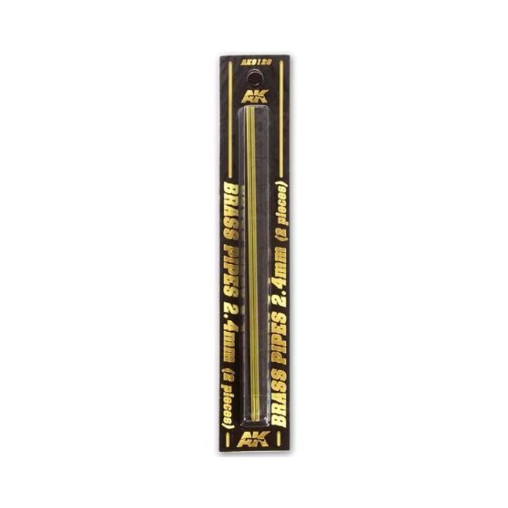 AK Interactive Brass Tube 2.4mm (2X) AK-9120