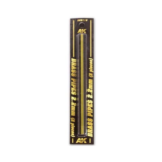 AK Interactive Brass Tube 2.2mm (2X) AK-9119