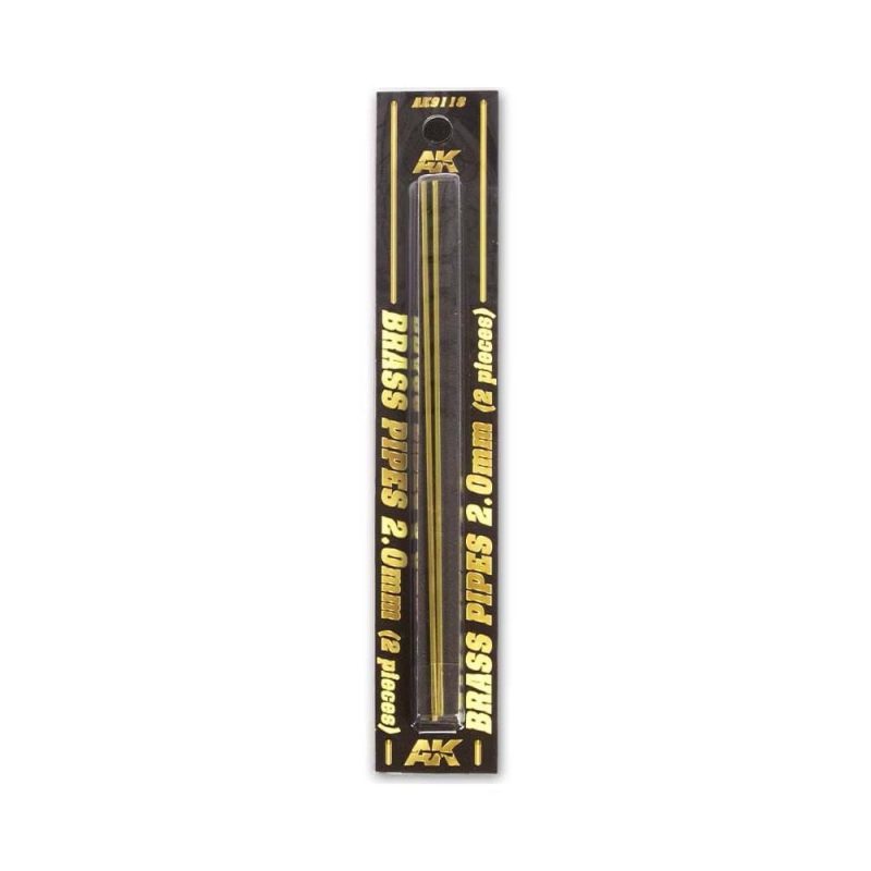 AK Interactive Brass Tube 2.0mm (2X) AK-9118