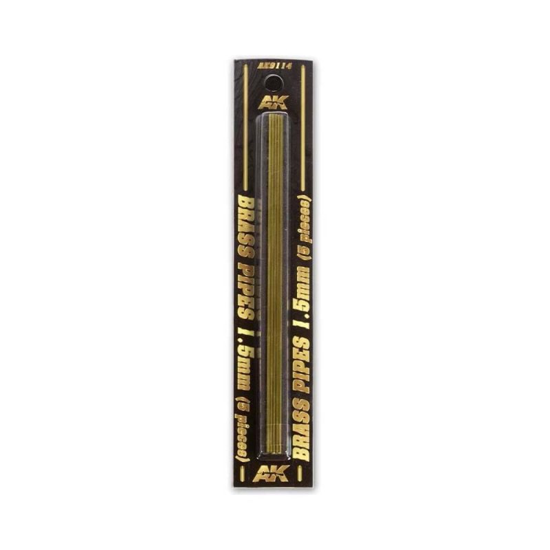 AK Interactive Brass Tube 1.5mm (5pk) AK-9114