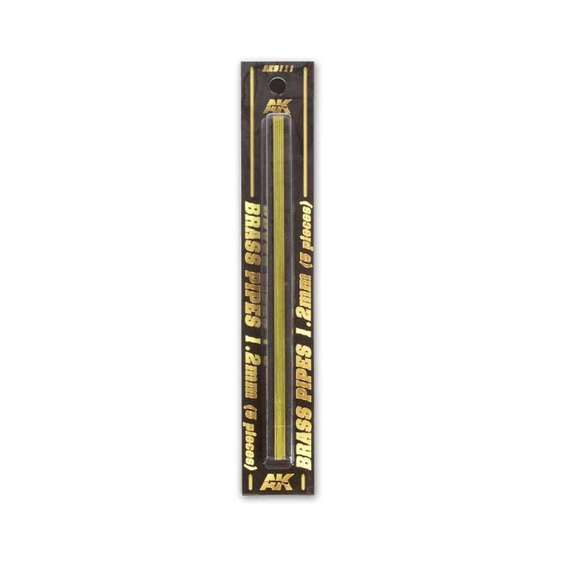 AK Interactive Brass Tube 1.2mm (5pk) AK-9111