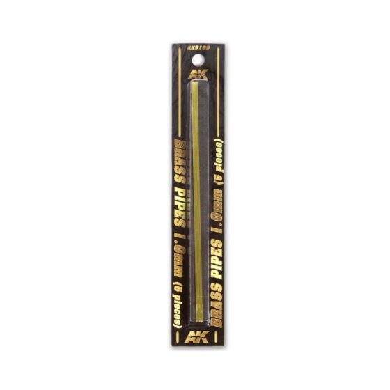AK Interactive Brass Tube 1.0mm (5pk) AK-9109