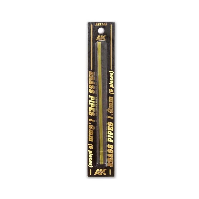 AK Interactive Brass Tube 1.0mm (5pk) AK-9109