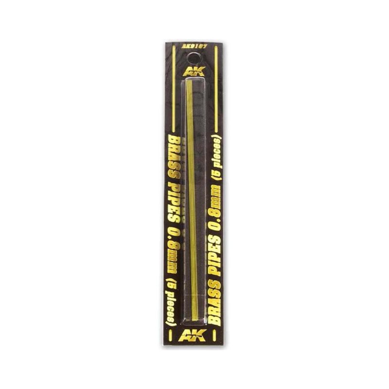 AK Interactive Brass Tube 0.8mm (5pk) AK-9107