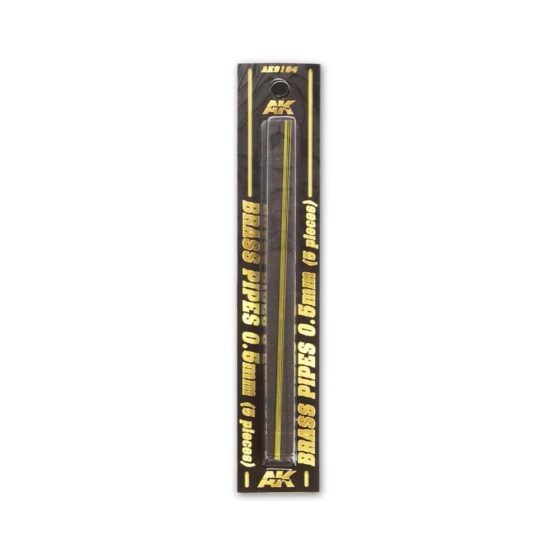 AK Interactive Brass Tube 0.5mm (5pk) AK-9104