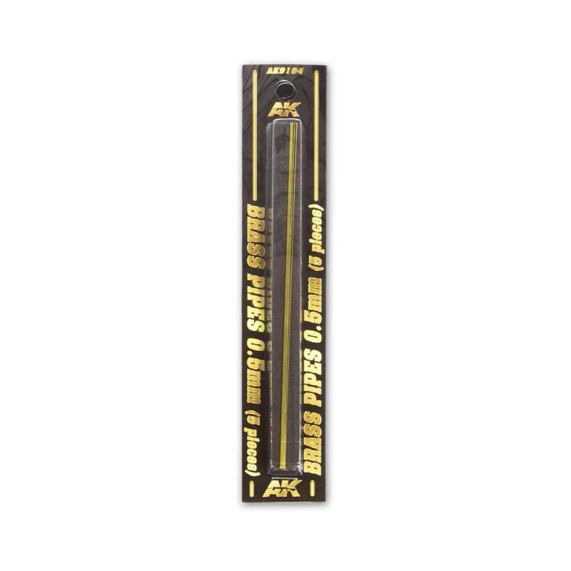 AK Interactive Brass Tube 0.5mm (5pk) AK-9104