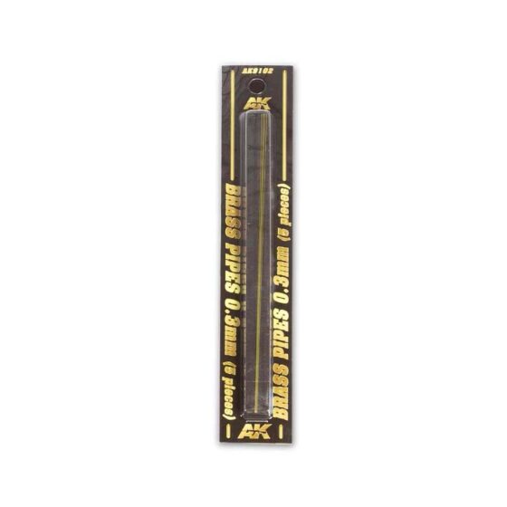 AK Interactive Brass Tube 0.3mm (5pk) AK-9102