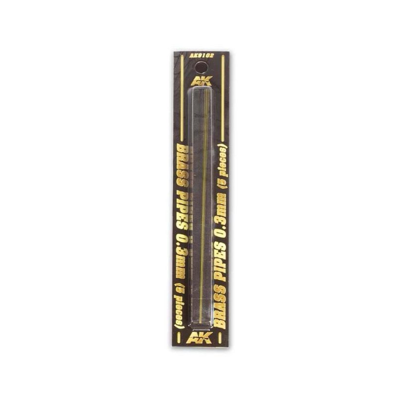 AK Interactive Brass Tube 0.3mm (5pk) AK-9102
