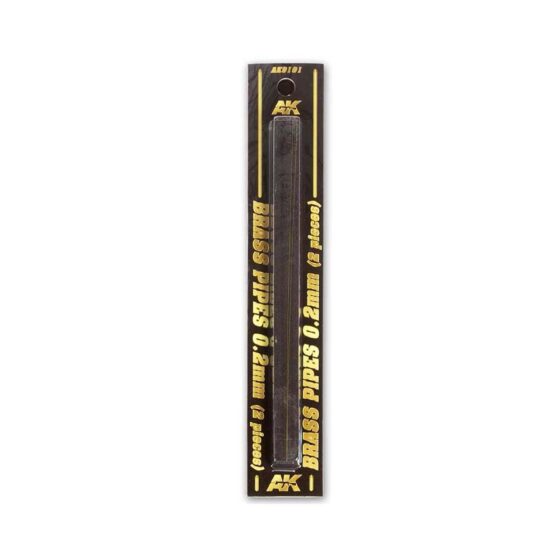 AK Interactive Brass Tube 0.2mm (2X) AK-9101