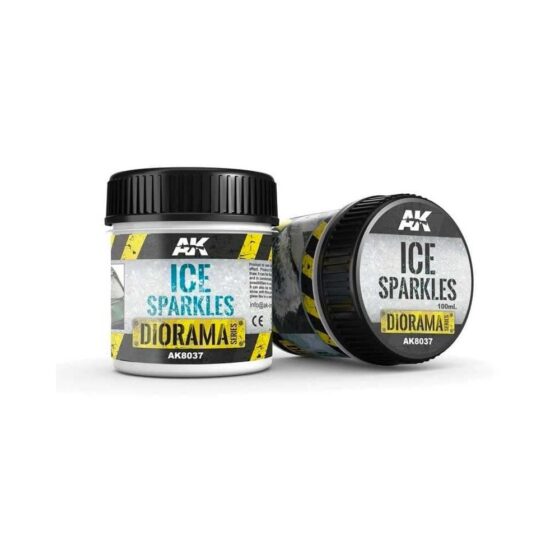 AK Interactive Ice Sparkles (100ml) AK-8037 AK Interactive Ice Sparkles (100ml) AK-8037