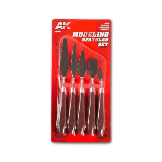 AK Interactive Modeling Spatulas Set AK-9051 AK Interactive Modeling Spatulas Set AK-9051
