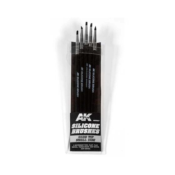 AK Interactive Silicone Brushes Hard Tip Small AK-9087 AK Interactive Silicone Brushes Hard Tip Small AK-9087