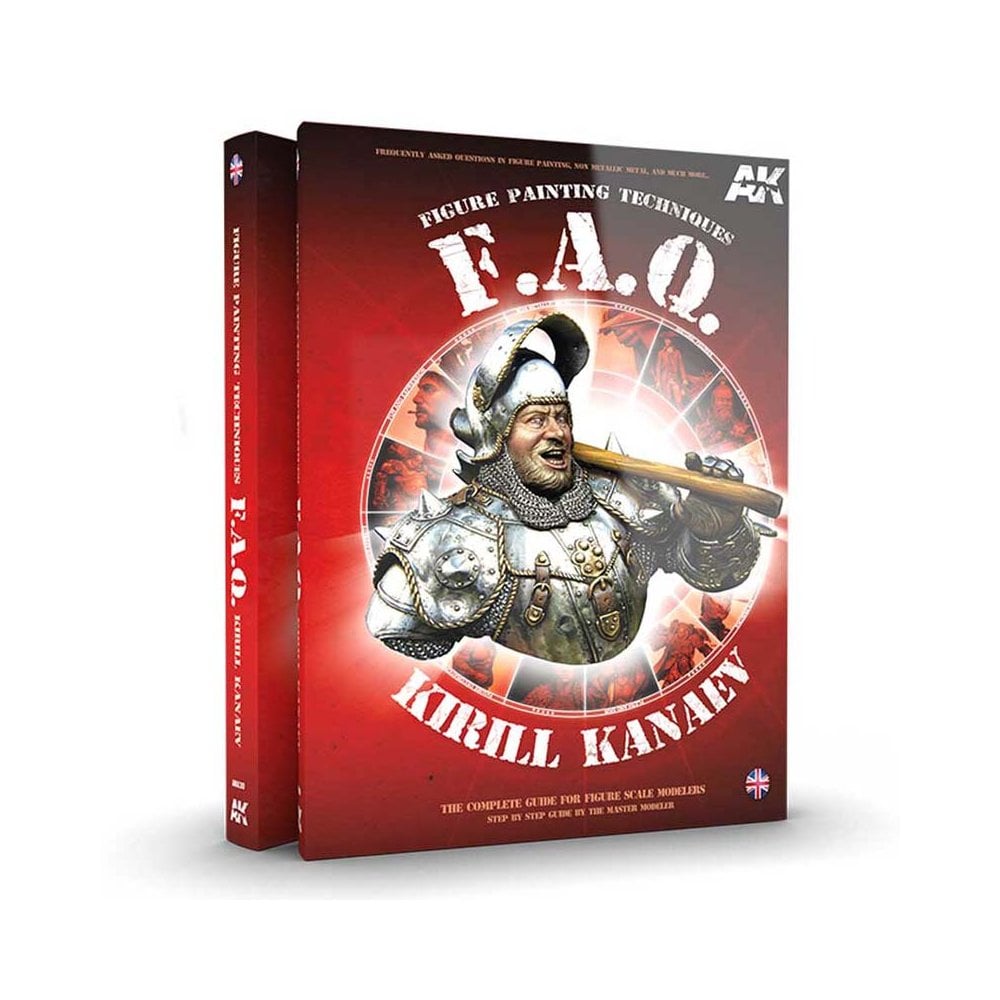 AK Interactive FAQ Scale Figures Book AK-630 AK Interactive FAQ Scale Figures Book AK-630