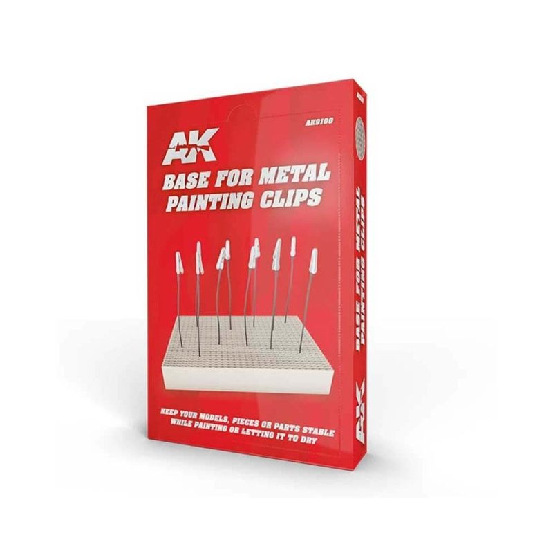 AK Interactive Base For Metal Painting Clips AK-9100 AK Interactive Base For Metal Painting Clips AK-9100