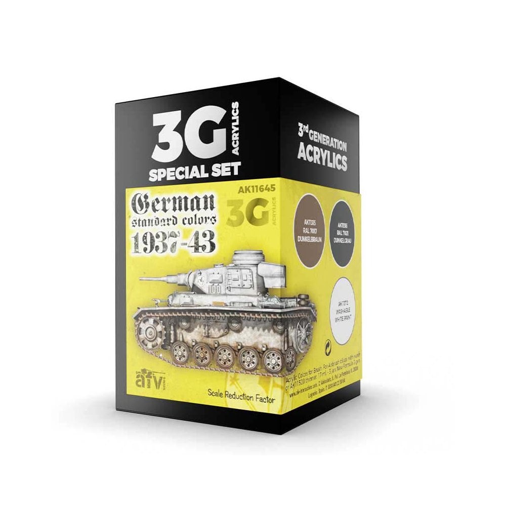 AK Interactive German Standard 37-43 Combo AFV Set AK-11645 AK Interactive German Standard 37-43 Combo AFV Set AK-11645