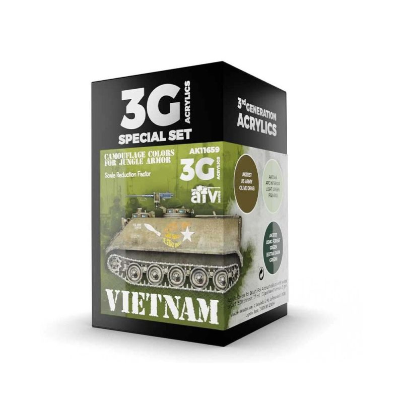 AK Interactive Vietnam Colors AFV Set AK-11659
