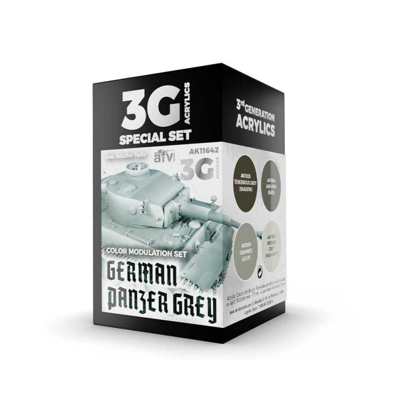 AK Interactive Modulation German Panzer Grey AFV Set AK-11642