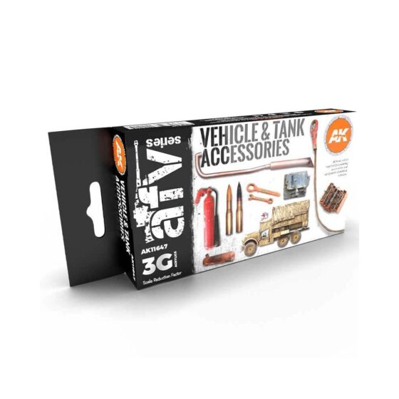 AK Interactive Tank Accesories AFV Set AK-11647 AK Interactive Tank Accesories AFV Set AK-11647