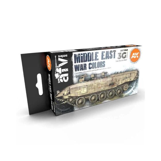 AK Interactive Middle East War Colors AFV Set AK-11648 AK Interactive Middle East War Colors AFV Set AK-11648