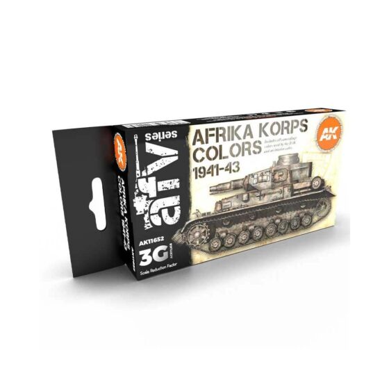 AK Interactive Afrika Korps AFV Set AK-11652 AK Interactive Afrika Korps AFV Set AK-11652