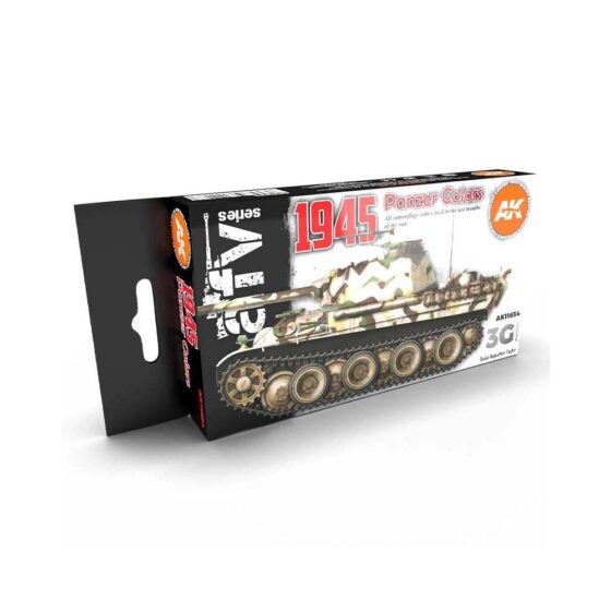 AK Interactive German Late Colors AFV Set (1945) AK-11654 AK Interactive German Late Colors AFV Set (1945) AK-11654