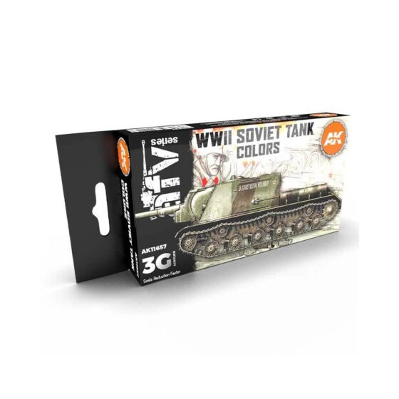 AK Interactive Soviet Camouflages AFV Set AK-11657 AK Interactive Soviet Camouflages AFV Set AK-11657