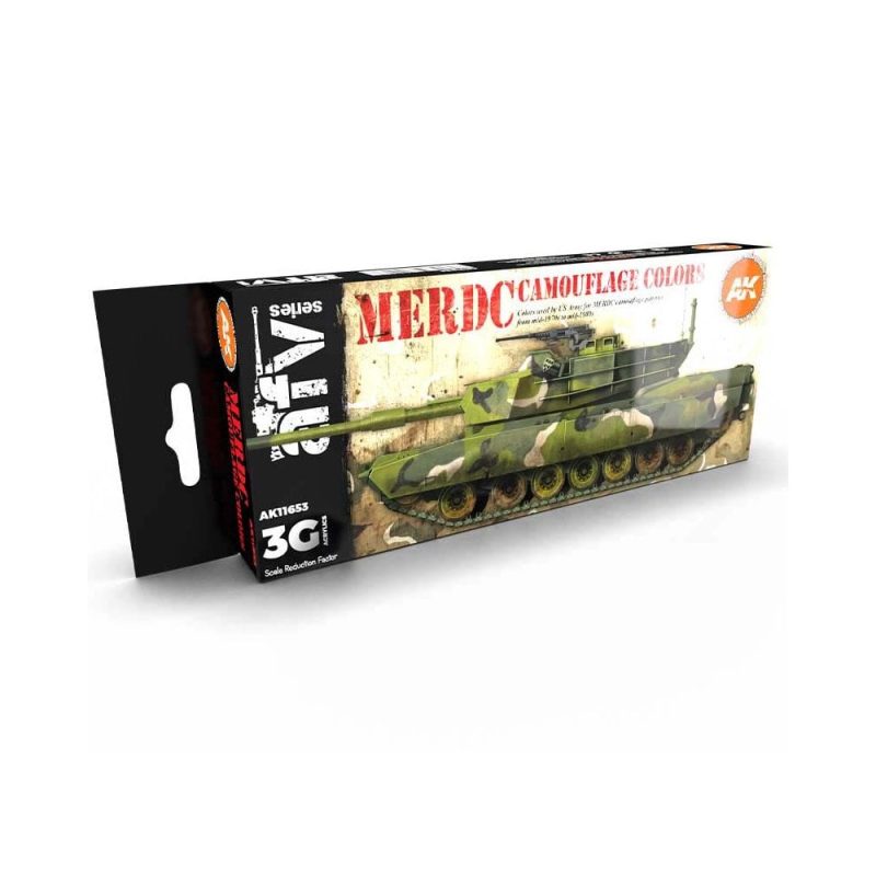 AK Interactive Merdc Camouflage Colors AFV Set AK-11653