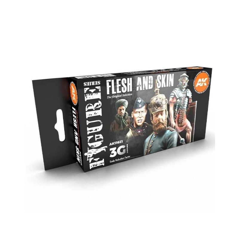 AK Interactive Flesh And Skin Colors Figure Set AK-11621