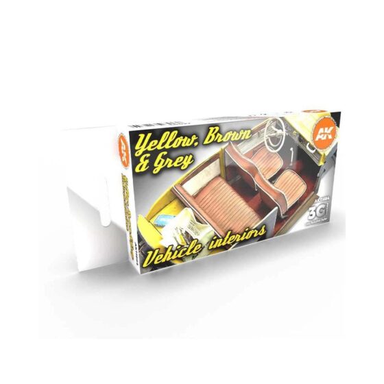 AK Interactive Grey Yellow Brown Interiors Set AK-11684 AK Interactive Grey Yellow Brown Interiors Set AK-11684