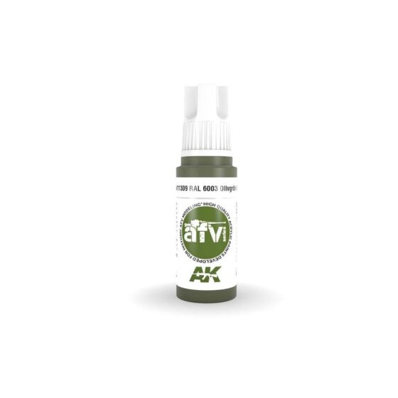 AK Interactive Ral 6003 olivgrun opt.1 AFV (17ml) AK-11309 AK Interactive Ral 6003 olivgrun opt.1 AFV (17ml) AK-11309