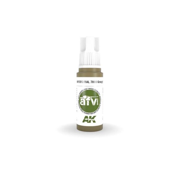 AK Interactive Ral 7008 Graugrun AFV (17ml) AK-11313 AK Interactive Ral 7008 Graugrun AFV (17ml) AK-11313