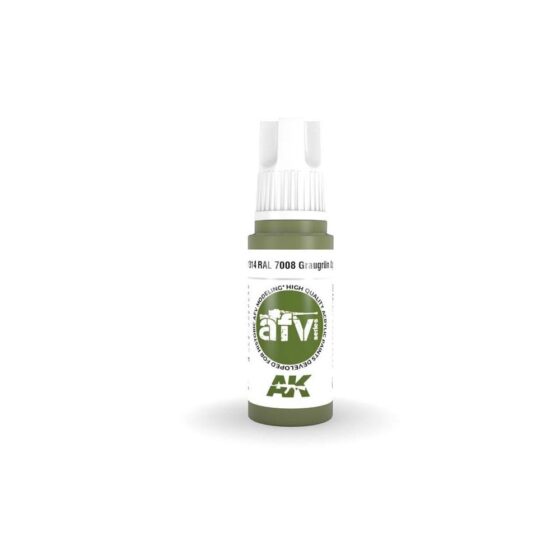 AK Interactive Ral 7008 Graugrun opt 2 AFV (17ml) AK-11314 AK Interactive Ral 7008 Graugrun opt 2 AFV (17ml) AK-11314