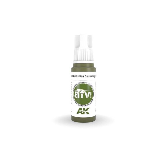 AK Interactive AUStralian Camouflage Green AFV (17ml) AK-11348 AK Interactive AUStralian Camouflage Green AFV (17ml) AK-11348