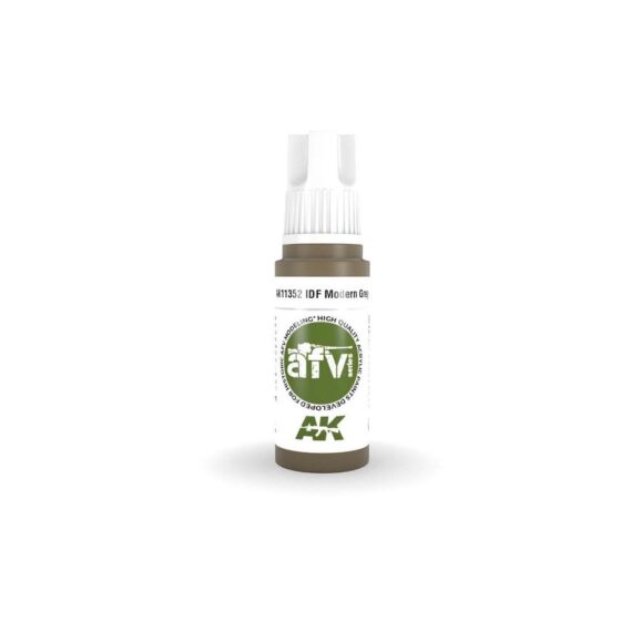 AK Interactive IDF Modern Grey AFV (17ml) AK-11352 AK Interactive IDF Modern Grey AFV (17ml) AK-11352