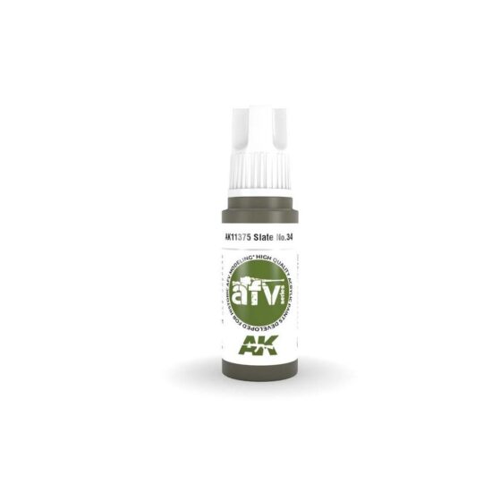 AK Interactive Slate No.34 AFV (17ml) AK-11375 AK Interactive Slate No.34 AFV (17ml) AK-11375