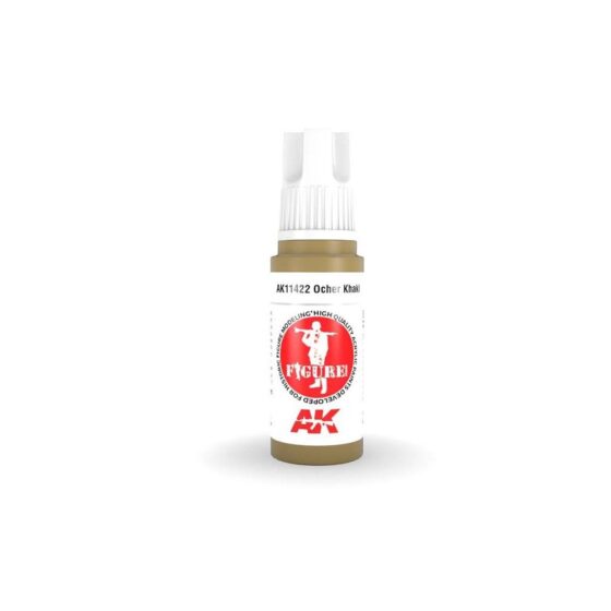 AK Interactive ocher Khaki Figure Paint (17ml) AK-11422 AK Interactive ocher Khaki Figure Paint (17ml) AK-11422