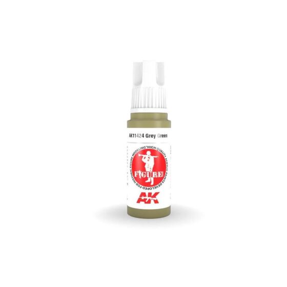 AK Interactive Grey Green Figure Paint (17ml) AK-11424 AK Interactive Grey Green Figure Paint (17ml) AK-11424
