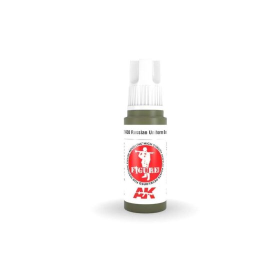 AK Interactive Russian Uniform Base Figure Paint (17ml) AK-11430 AK Interactive Russian Uniform Base Figure Paint (17ml) AK-11430