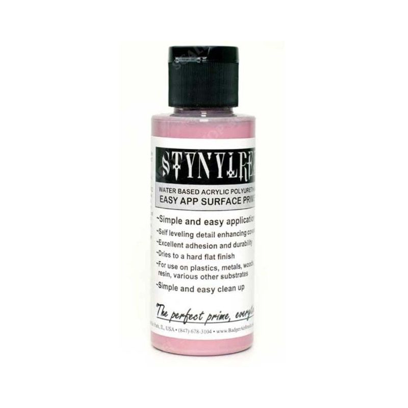 60ml Stynylrez Dull Pink Primer Badger SNR-209 60ml Stynylrez Dull Pink Primer Badger SNR-209