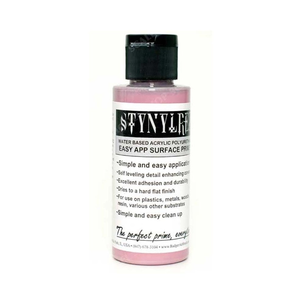 60ml Stynylrez Dull Pink Primer Badger SNR-209 60ml Stynylrez Dull Pink Primer Badger SNR-209