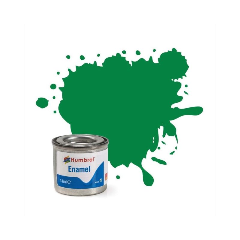 Humbrol Enamel No.2 Emerald Gloss (14ml) AA0028